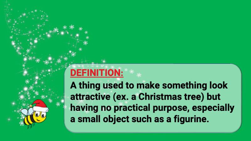 Christmas Spelling Bee